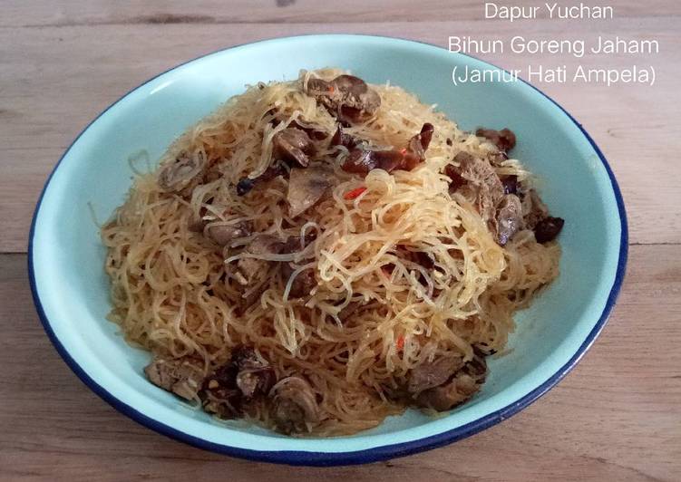 gambar untuk resep makanan Bihun Goreng JAHAM ( jamur hati ampela