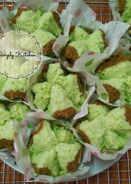 Bolu Kukus Mekar Pandan Moka