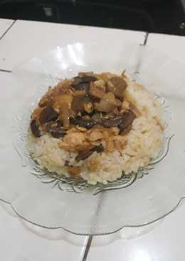 Nasi Tim Ayam Jamur