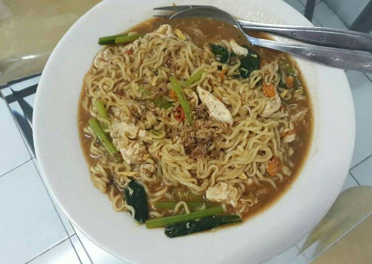 resep makanan Mie Dokdok ala-ala Burjo Jogja