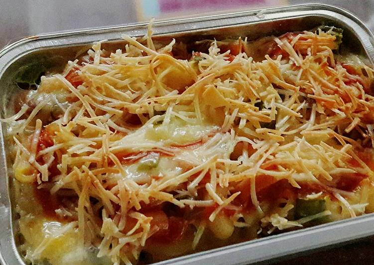 Resep Macaroni Schotel With Paprika Karya Santi Gruis