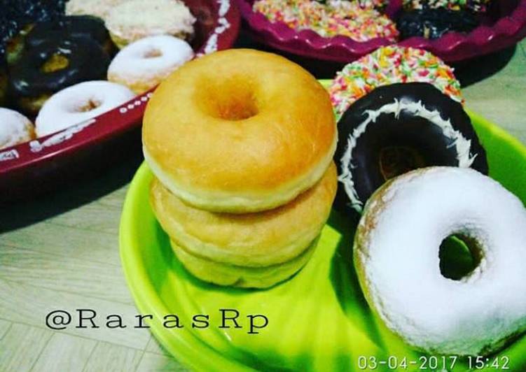 bahan dan cara membuat Donat kentang