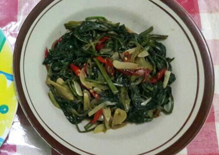 gambar untuk cara membuat Ca kangkung