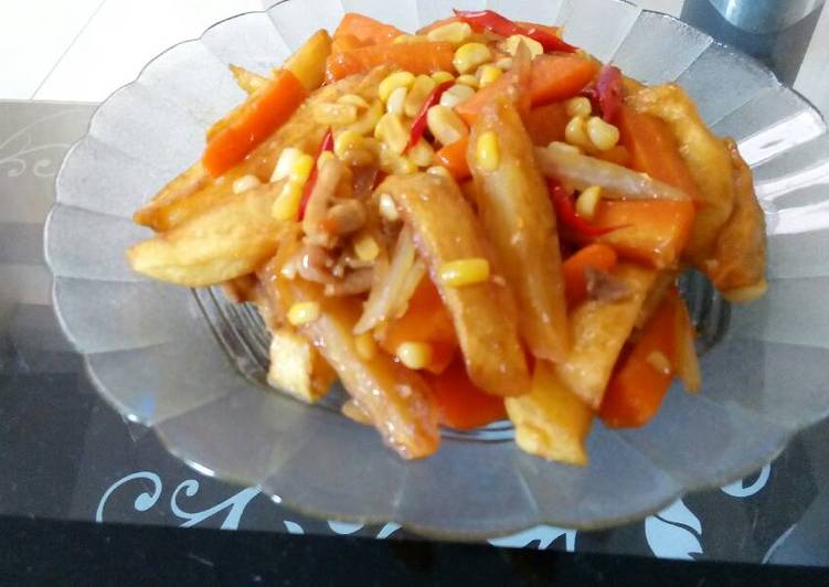 resep makanan Ca sayur siram kecap inggris