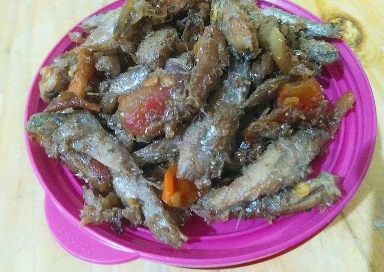 resep Oseng Teri Segar