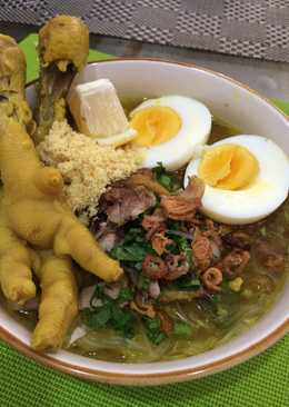 Soto ceker ayam koya