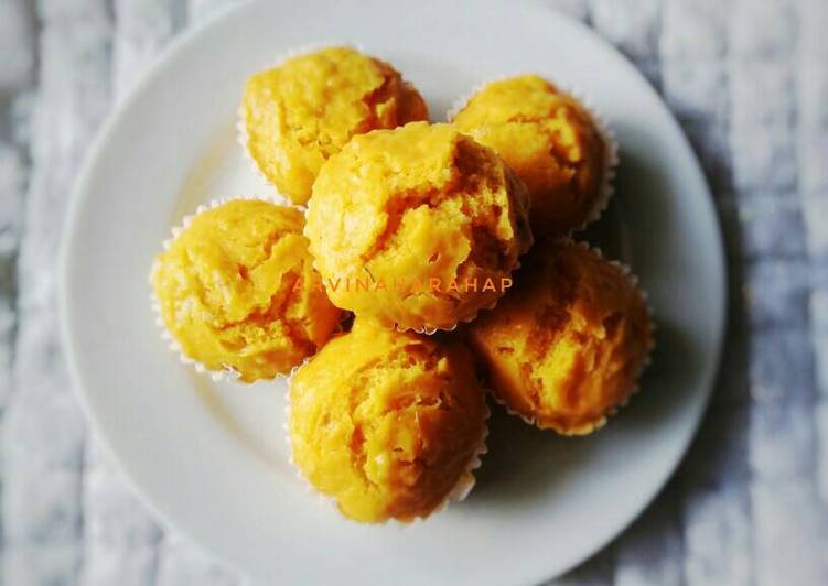 Resep Kue Mangkok Ubi Kuning Kiriman dari Arvina Harahap