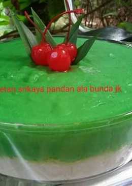 Ketan srikaya pandan ala bunda jkb