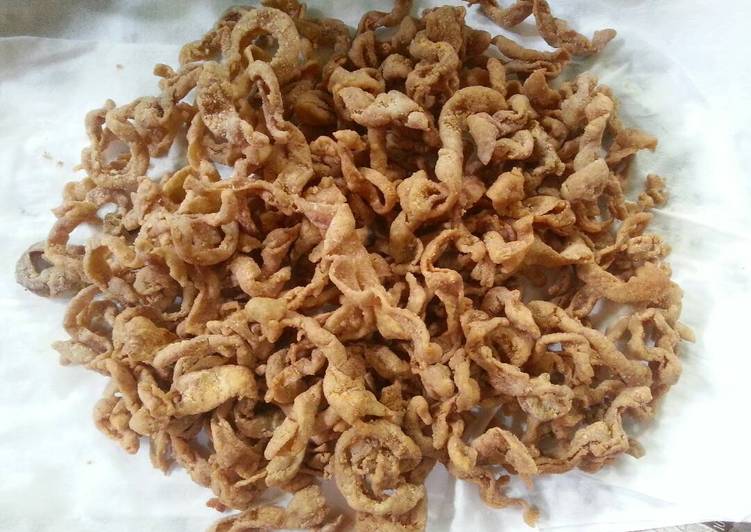 resep Usus crispy