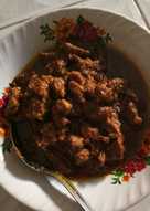 Semur daging sapi pedas manis