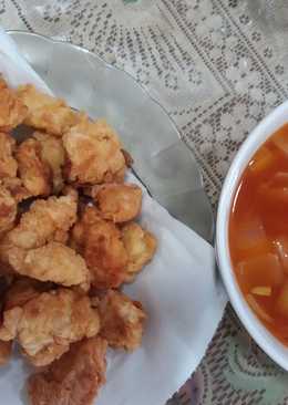 Koloke/ ayam saos asam manis