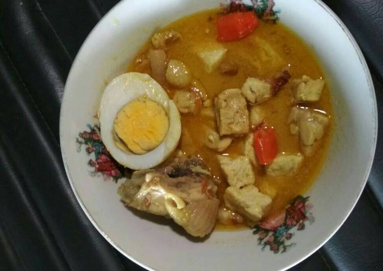 gambar untuk cara membuat Terik Pedas Ayam Tahu Telur Tempe