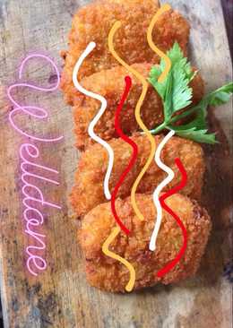 Nugget tofu mix vegetable