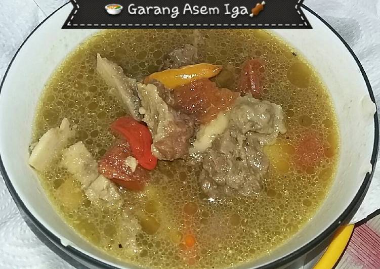 gambar untuk resep Garang Asem Iga sapi