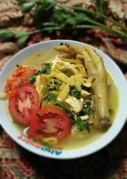 Soto ayam ceker