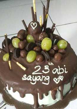 Cake coklat no telur no mixer