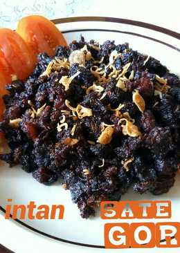 Sate sapi goreng