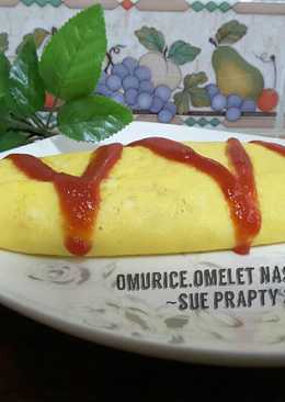 Omurice,Omelet Nasi Goreng