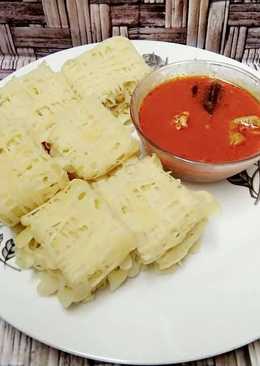 Roti Jala Kari Ayam