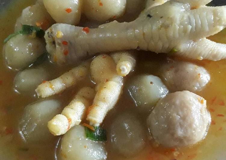 Resep Seblak Cilok Ceker ?? By Rik Triwiaty