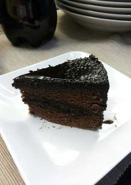 Brownies Putih Telur Lapis coklat Meses