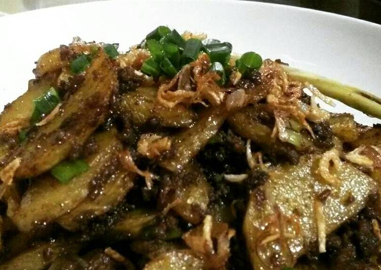 resep masakan Kentang daging cincang