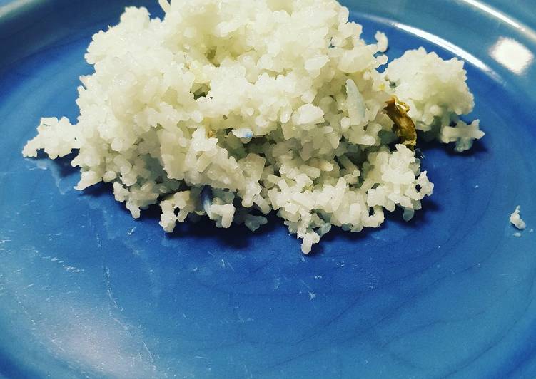 gambar untuk resep makanan Nasi liwet bunga telang rice cooker