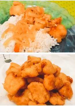 Chicken Popcorn Saos Teriyaki