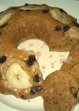 Bolu kukus pisang gula aren