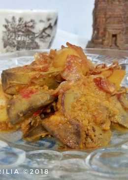 Hati Ampela Telur Puyuh Bumbu Kuning