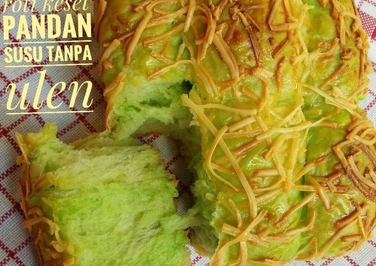 gambar untuk cara membuat Roti keset pandan susu tanpa ulen