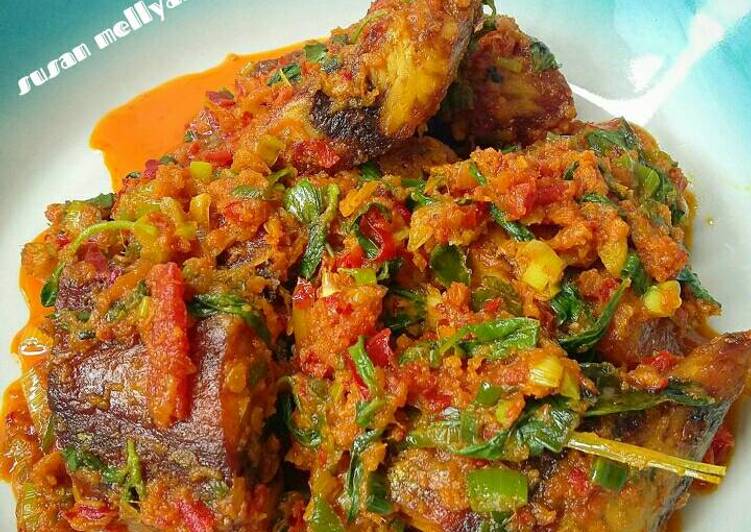 resep makanan Pindang tongkol bumbu rica rica