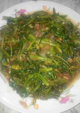 Tumis Kangkung Dg Tauco n Kecap Ikan