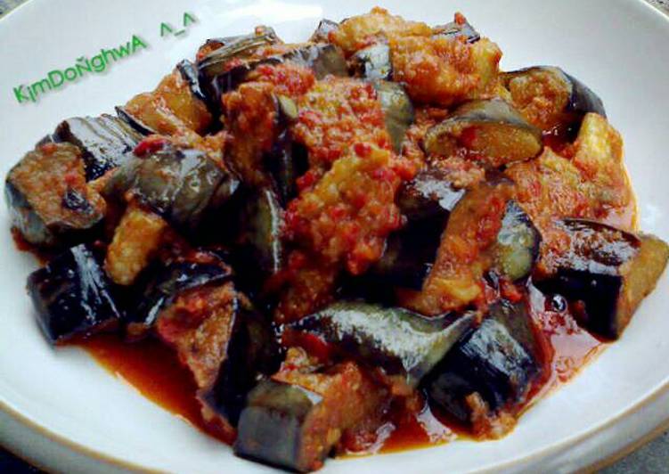 Resep Terong Bumbu Balado - Sari Utami Kimdonghwa