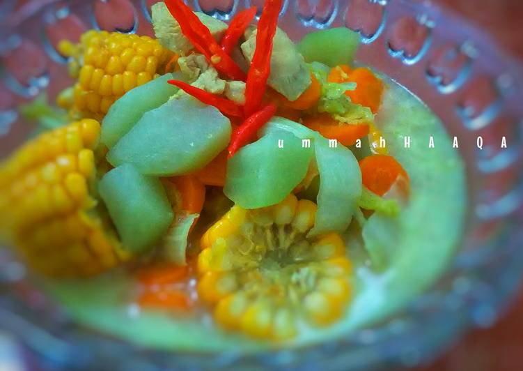 Sayur Lodeh (masakan rumahan sederhana) foto resep utama