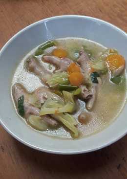 SAYUR SOP CEKER AYAM gurihhh.