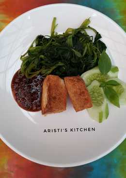 Brambang asem kangkung