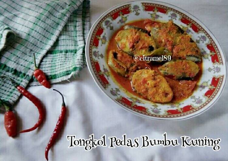 resep Tongkol Pedas Bumbu Kuning