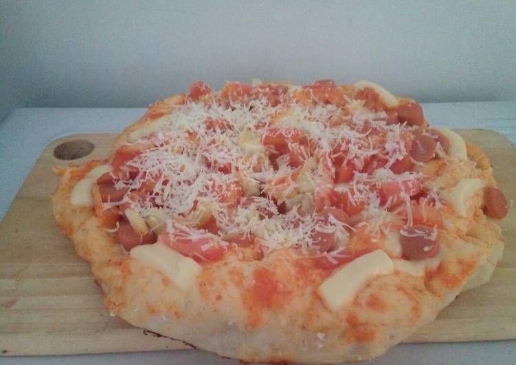 resep Pizza teflon