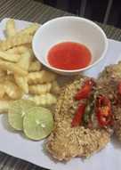 Dori / Kakap fillet sambal sereh with Oat ala restaurant