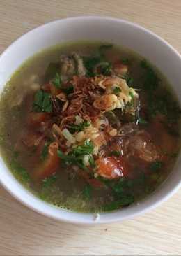 Soto daging #Kitaberbagi