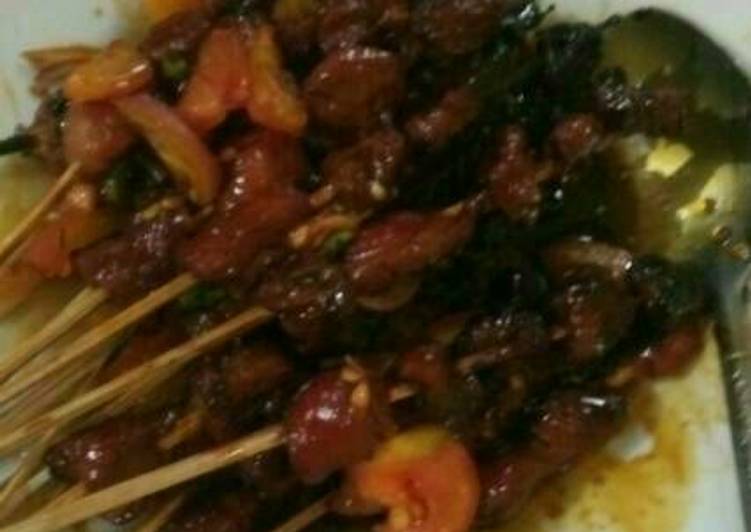 resep masakan Sate kambing bumbu kecap