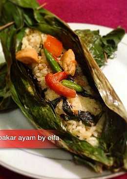 Nasi Bakar Ayam Kemangi enakk