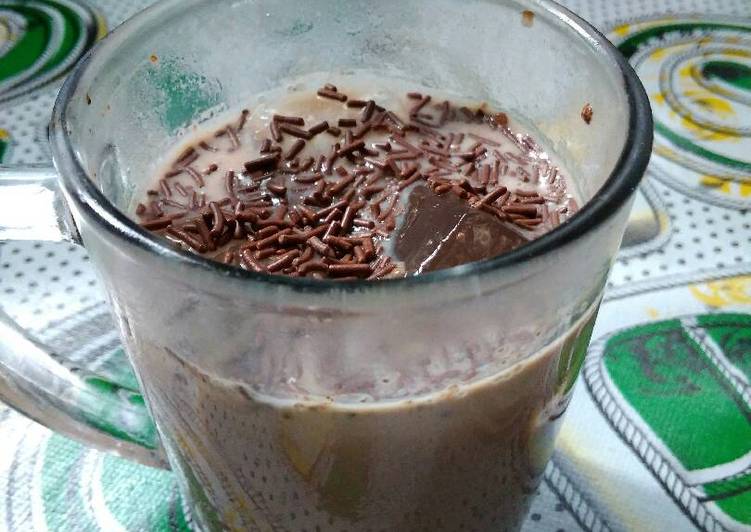 resep makanan Es Susu Meses Nikmat