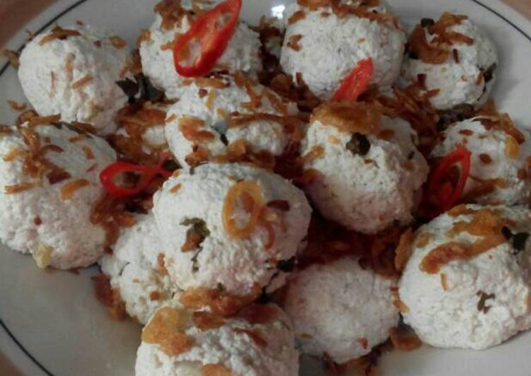 Resep Tahu Kukus Bola² Oleh Diana Amatiran Chef