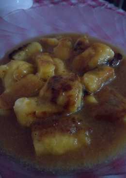 Pisang gapit / pisang geprek