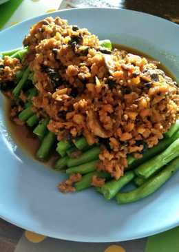 Buncis Kuah Daging Jamur