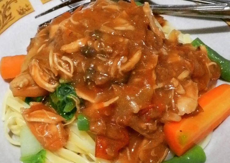 Resep Spageti Saus Homemade ala Agiel By ??Agiel??