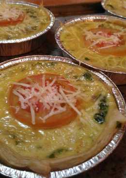 Suka menu sehat tp simple vegetables quiche