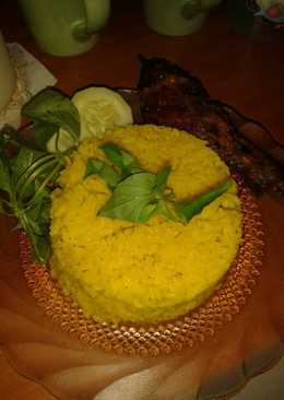 Nasi Kuning Mudah dan Sederhana (no magicom)